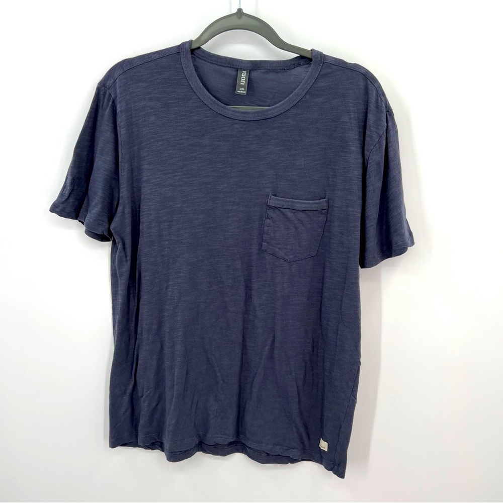 Vuori Men Blue Gray Short Sleeve T-shirt size Medium